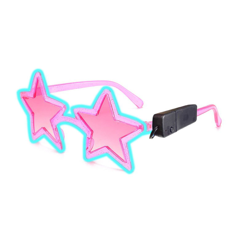 Lighting Visual - Occhiali luminosi a LED a forma