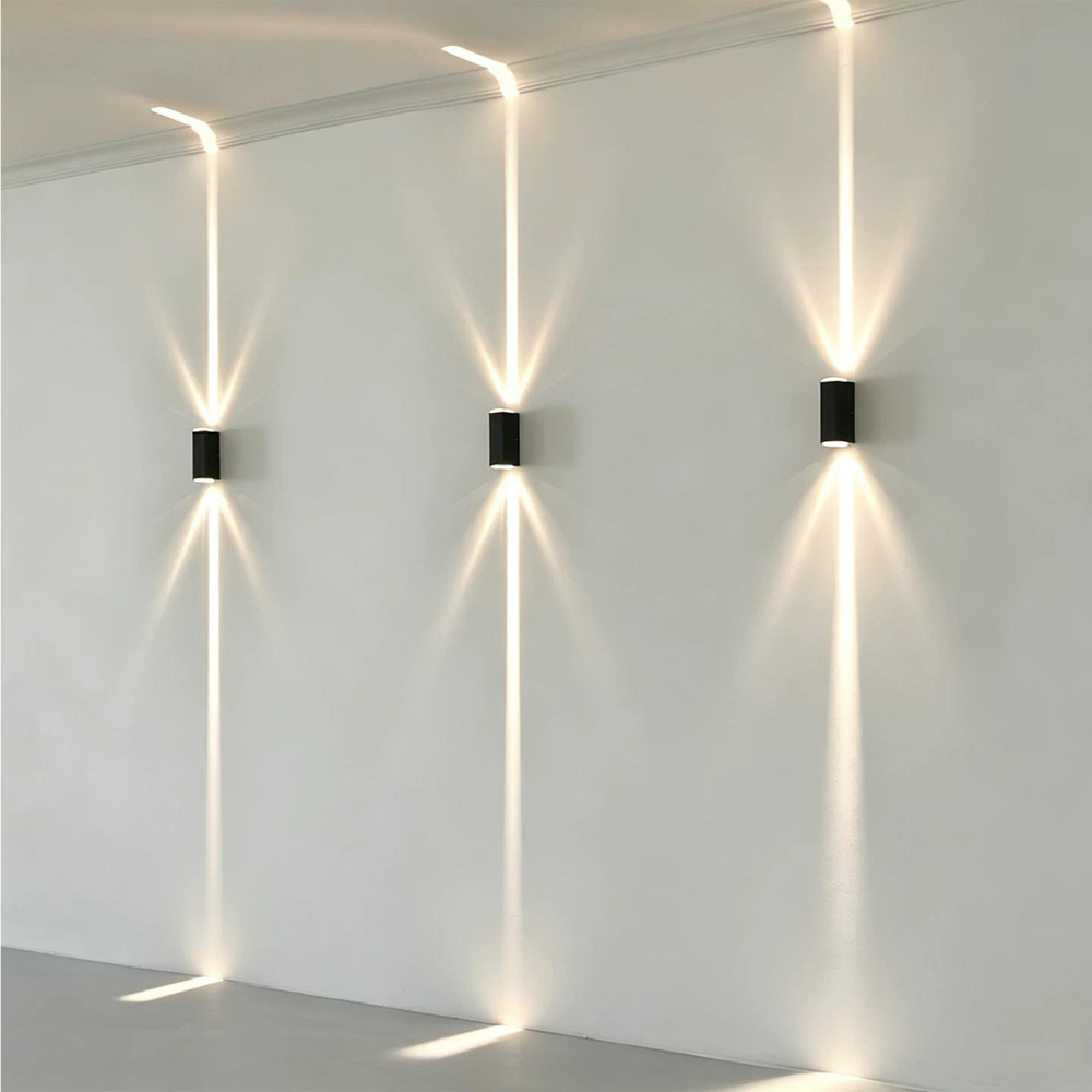 Decor Lighting Cy - Lampada da parete impermeabile per esterni,