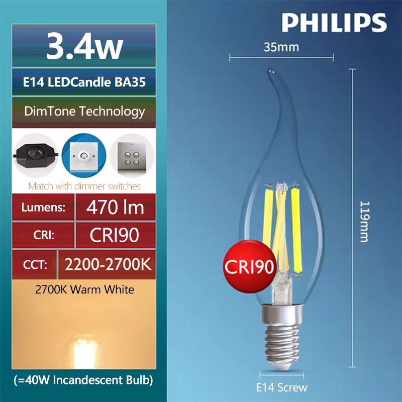 Lampadine a filamento LED PHIL - Philips Bulb Led Classic recensione e prezzo