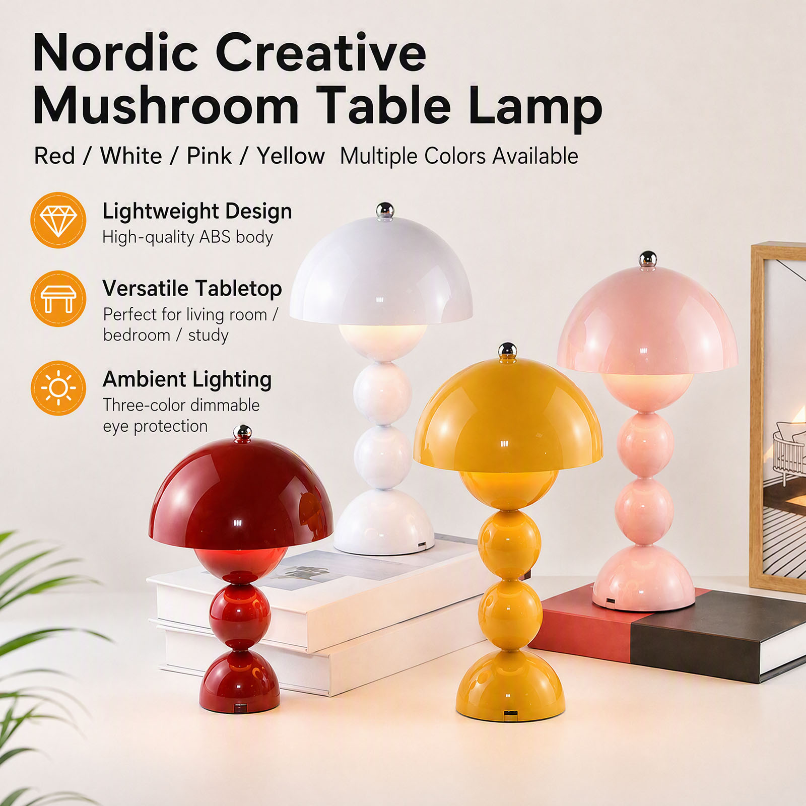 Lampada da Tavolo a Forma di B - Lighting Decor Bedroom recensione e prezzo