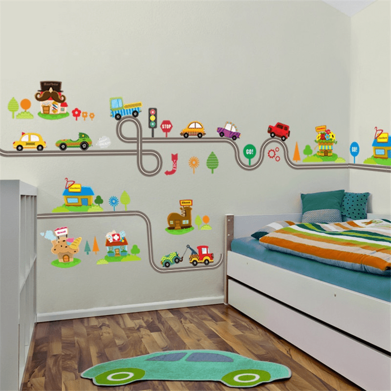 2 Pezzi/Lotto Adesivi Murali c - Lighting Mcqueen Bedroom Decor recensione e prezzo