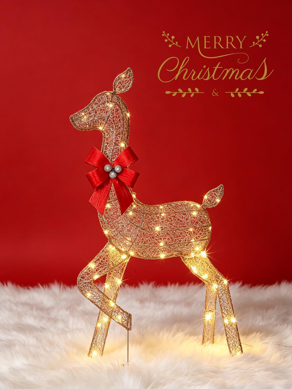Set di 3 renne natalizie illum - Up Lighting Decor recensione e prezzo